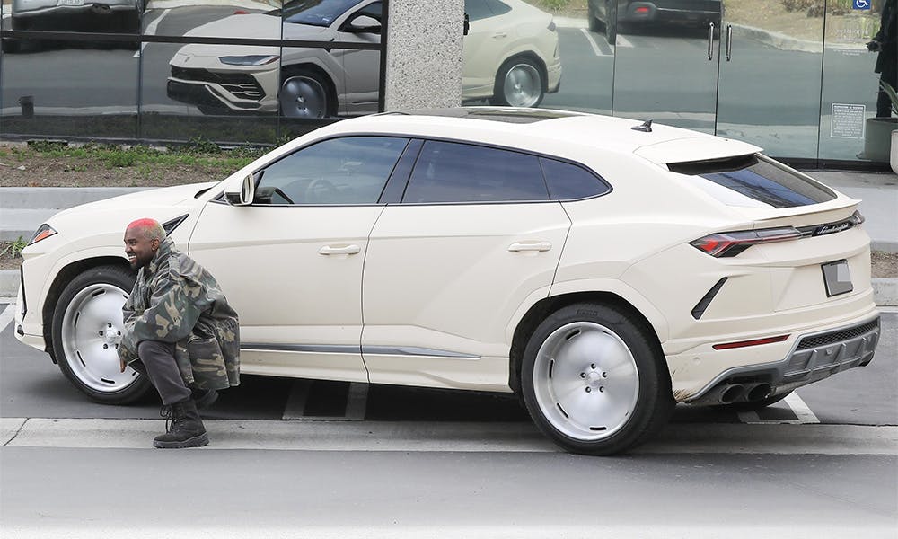 kanye west custom lamborghini urus