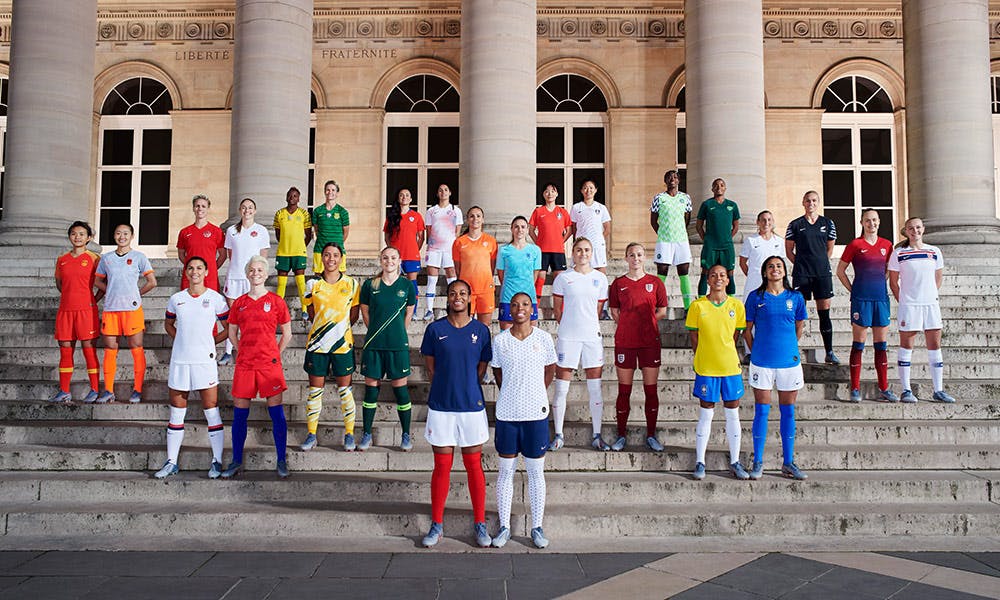 nike womens world cup event paris nike football