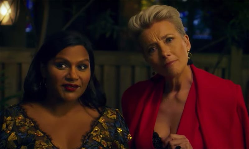 late night trailer feature Amazon Studios Emma Thompson Mindy Kaling