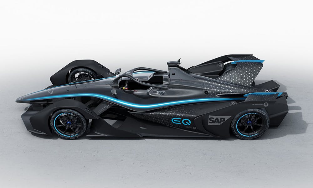 mercedes benz electric race car 2019 Geneva Motor Show mercedes-benz