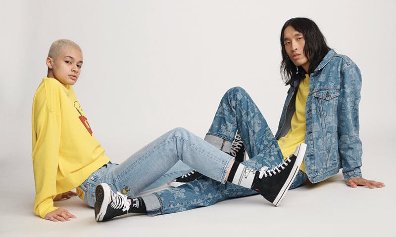 levis peanuts spring 2019 feature Levi's