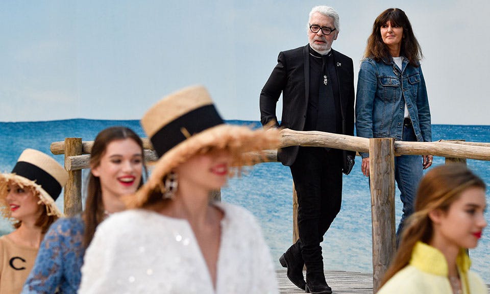 chanel karl lagerfeld successor eric pfrunder Virginie Viard