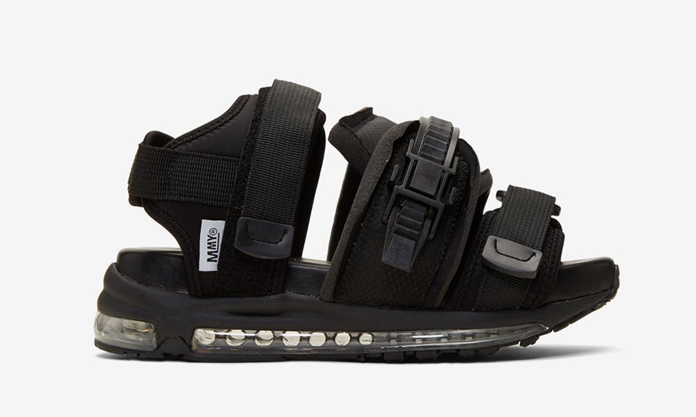 skiing sandals feat Maison Mihara Yasuhiro miharayasuhiro ssense