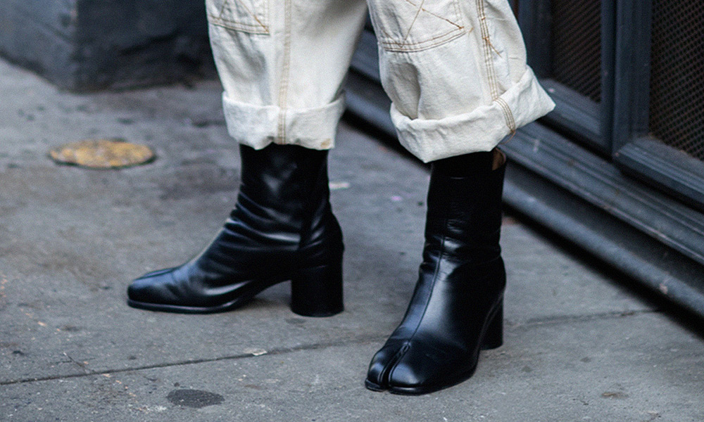 heeled boots for men feature Gucci Maison Margiela Raf Simons