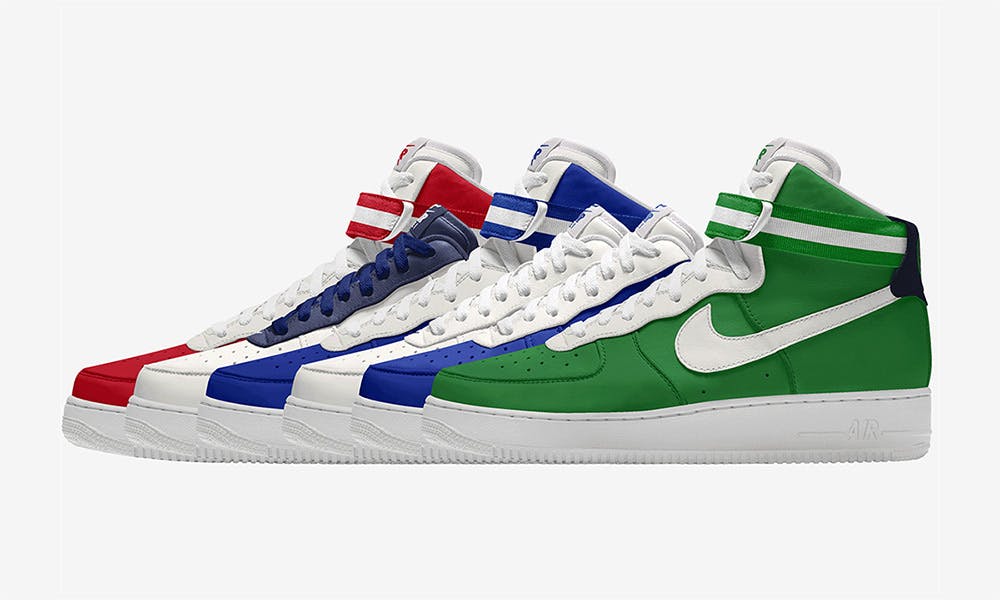 nike air force 1 ncaa patches release date price Nike By You