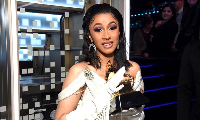cardi b deletes instagram 2019 Grammy Awards