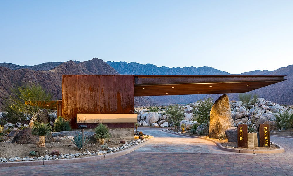 desert palisades guardhouse