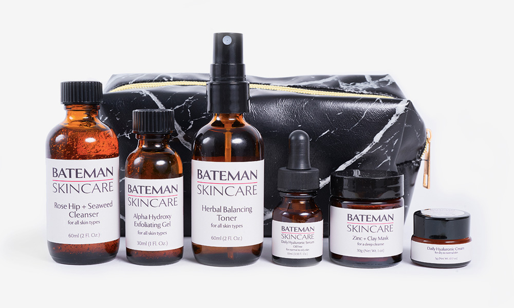 bateman skincare travel kit