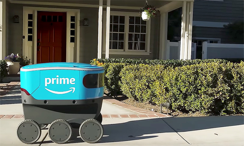 amazon scout delivery robot