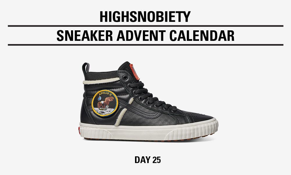 highsnobiety advent calendar day 22 Vans x Nasa sk8 hi