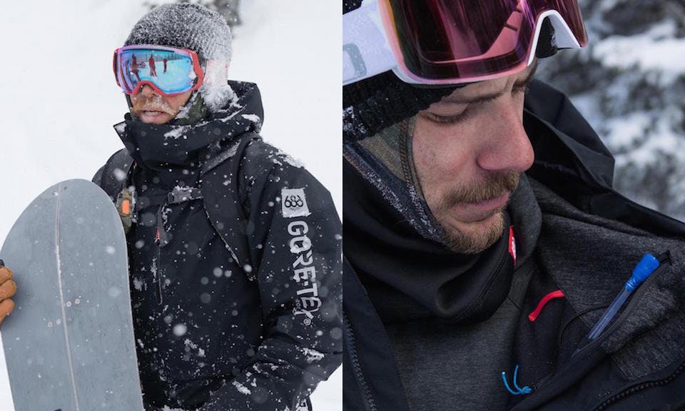 686 gore tex hydrastash sync shell jacket