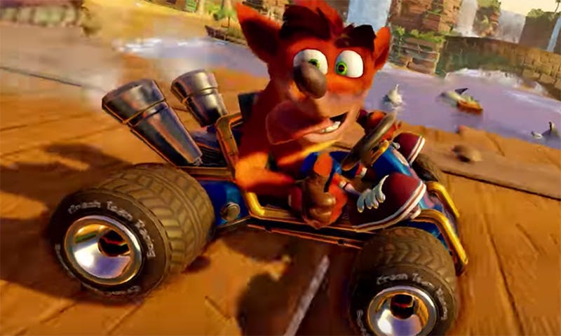 crash team racing nitro fueled trailer feature Crash Team Racing Nitro-Fueled crash bandicoot