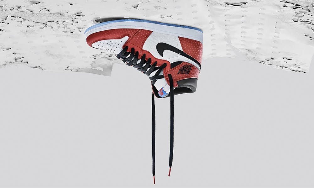 air jordan 1 origin story release date price info Spider-Man: Into the Spider-Verse