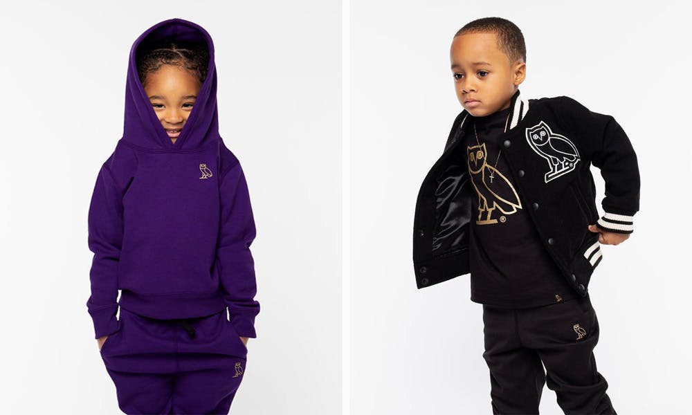 new ovo kids collection beyond adorable Fall/WInter 2018 drake