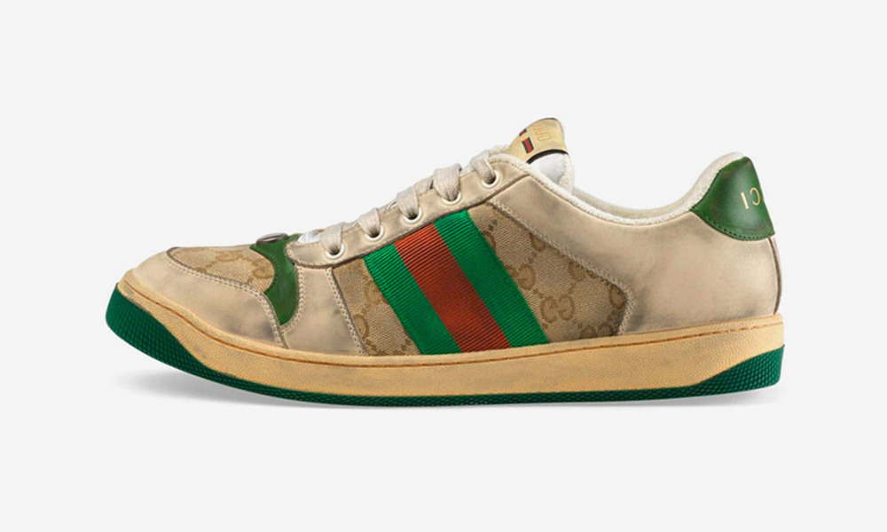 gucci distressed sneakers best comments roundup jeff goldblum pusha t