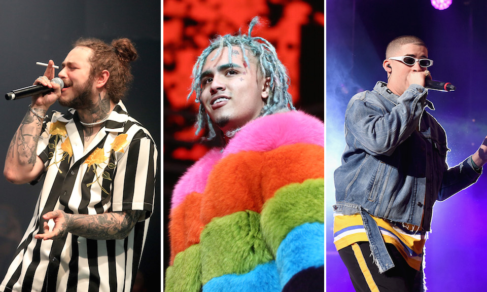 forbes 30 under 30 music class of 2019 Bad Bunny Lil Pump post malone