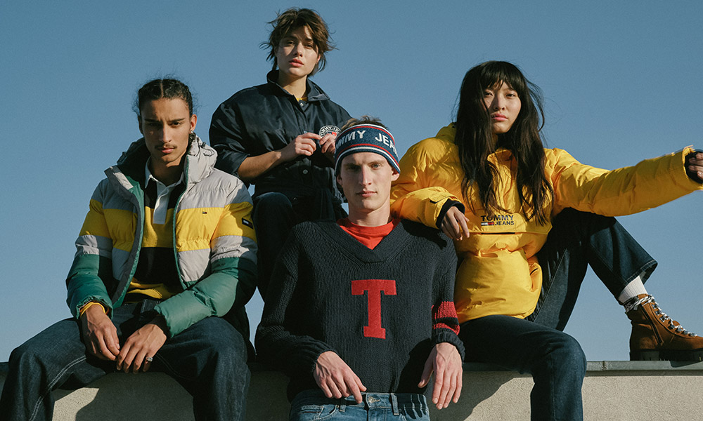 tommy jeans fw18 collection feat tommy hilfiger