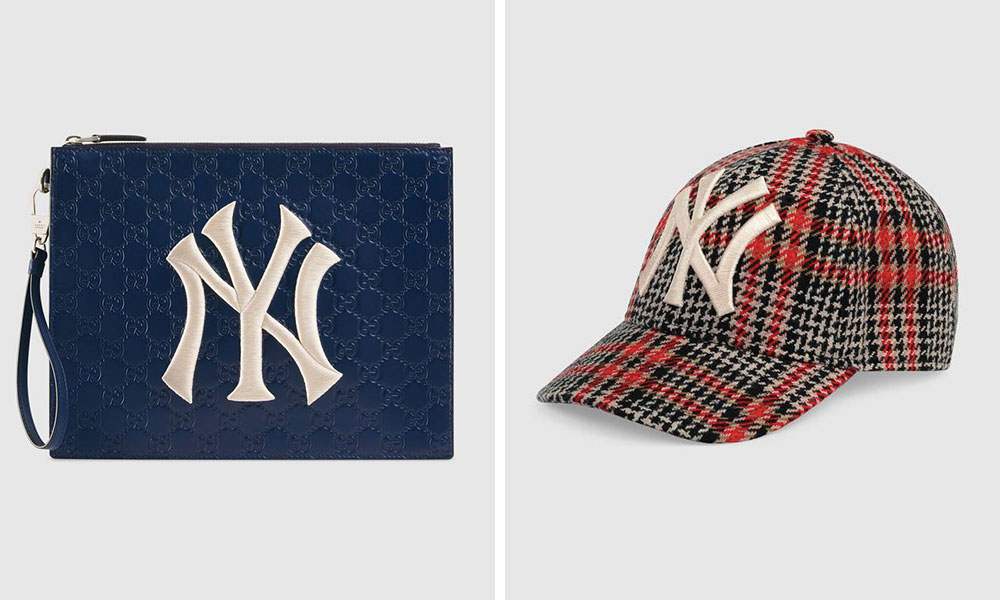 gucci yankees feat Fw18 new york yankees