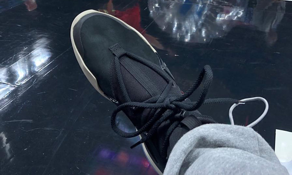 Jerry Lorenzo Unveils the Fear of God x Nike Sneaker in Black
