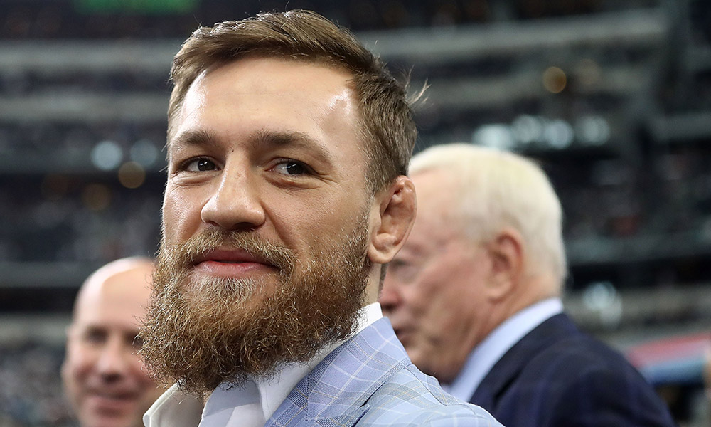 conor mcgregor roasted online terrible pass nfl game Dalls Cowboys