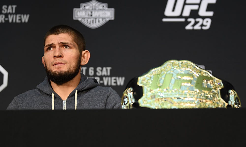 khabib nurmagomedov explains brawl ufc 229 Conor McGregor