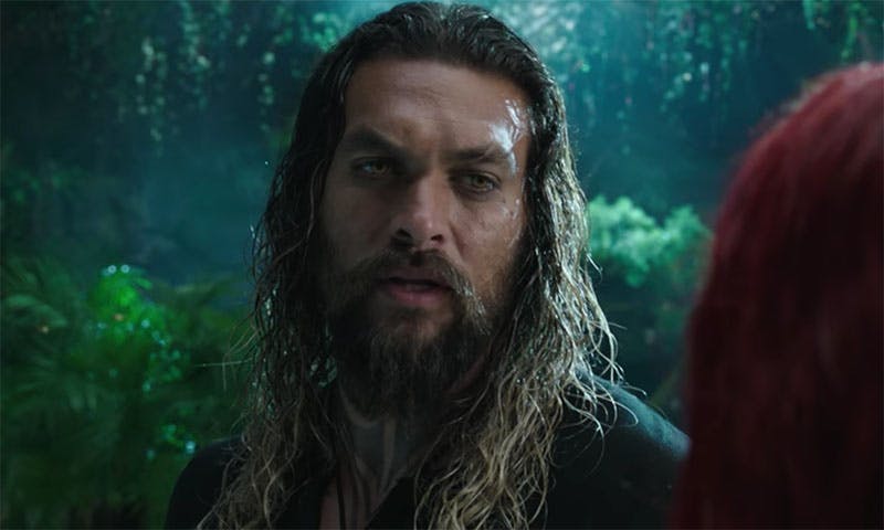 aquaman extended trailer feature Jason Momoa