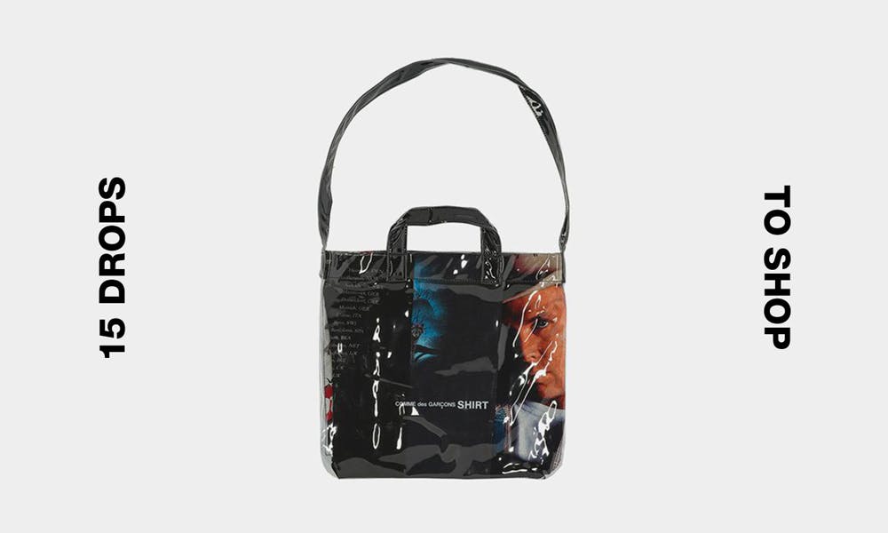 comme des garcons pvc tote best drops buy online Aimé Leon Dore Maison Margiela Martine Rose