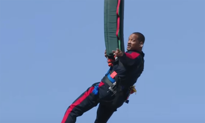 will smith bungee jump grand canyon feature