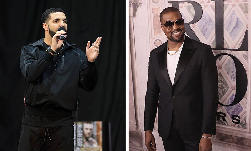 kanye drake friendship timeline Jay Z kanye west