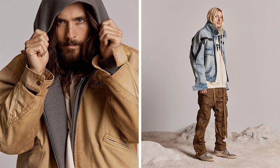 fear of god sixth collection lookbook Jared Leto