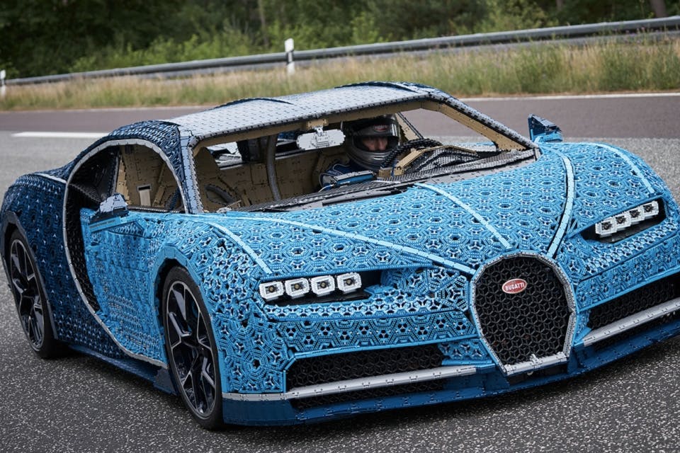 lego driveable bugatti LEGO Technic bugatti chiron