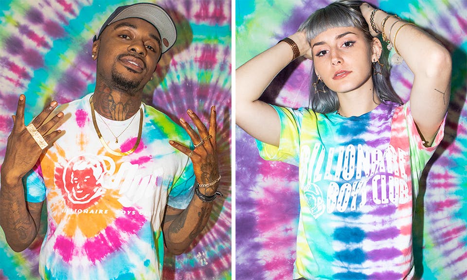 billionaire boys club tie dye lab capsule