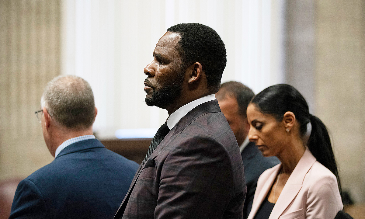 R. Kelly appears in court in Chicago