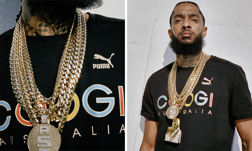 puma coogi summer 2018 authentic tee nipsey hussle