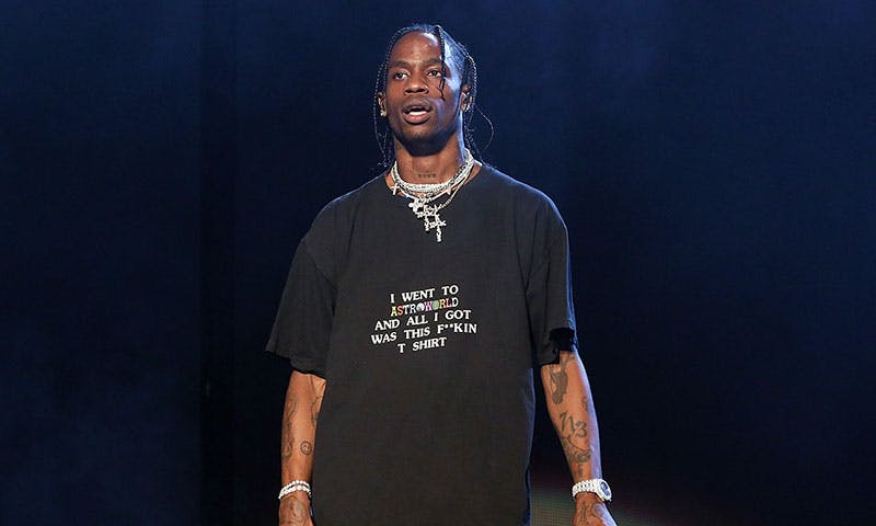 Travis Scott keeps GQ Sports Super Bowl party going despite venue