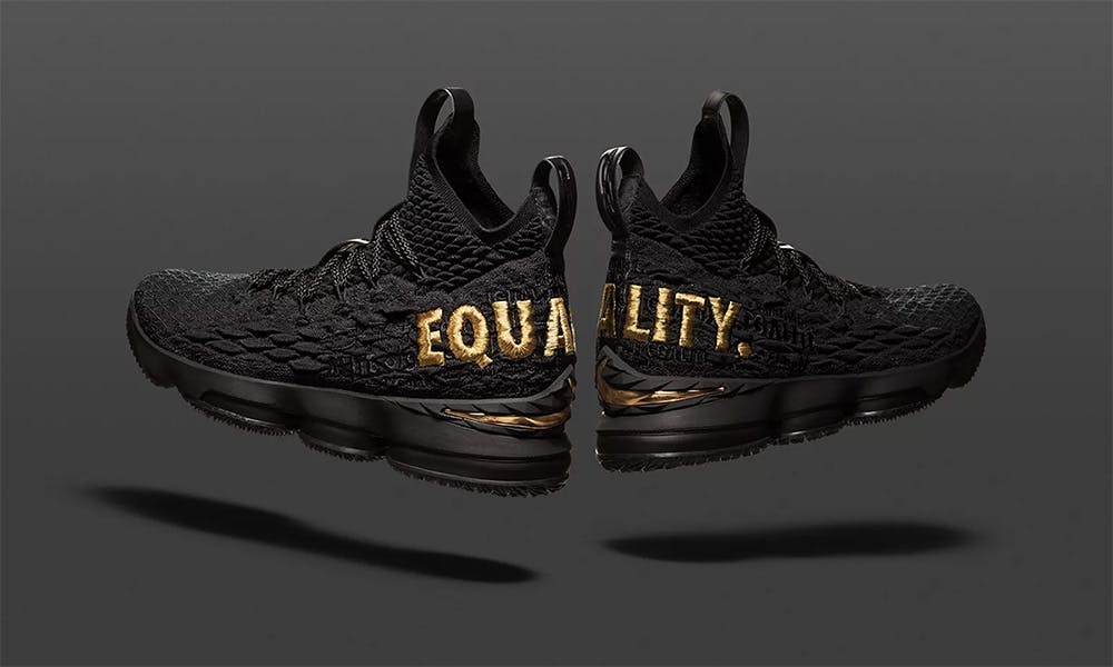 nike lebron james 15 equality smithsonian donation Smithsonian Natonal Museum of African American History and Culture