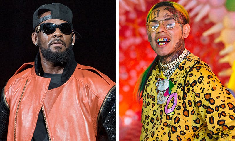 r kelly 6ix9ine hip hop industry R. Kelly