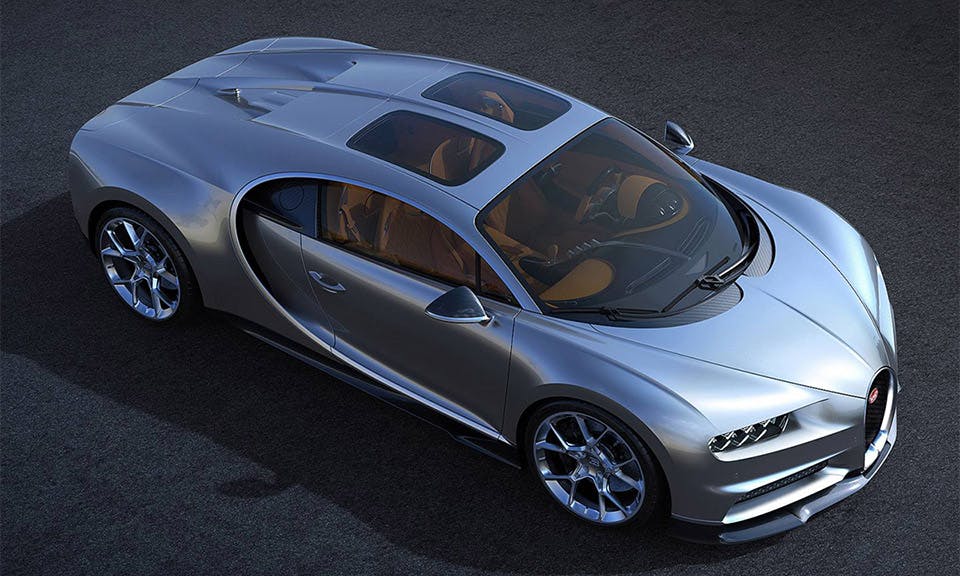 bugatti chiron sky view