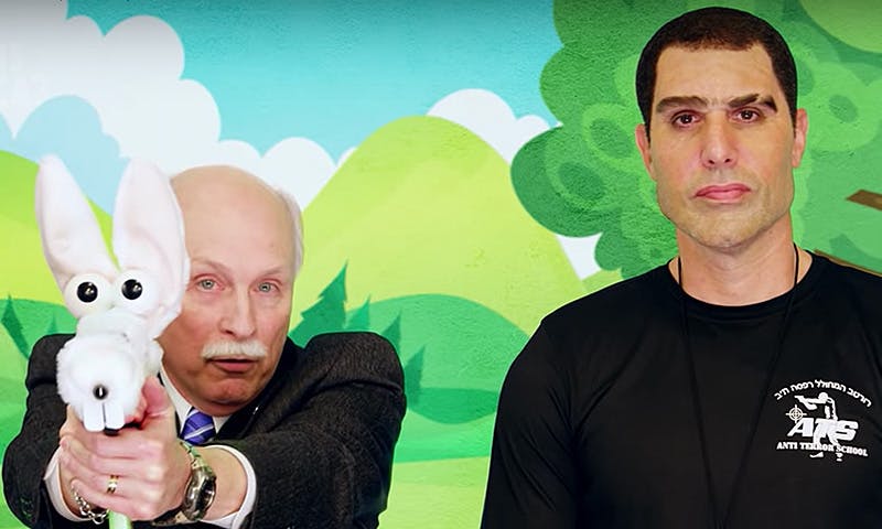 Sacha Baron Cohen who is america gun control