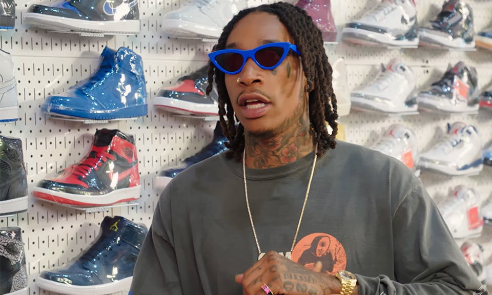 wiz khalifa sneaker shopping