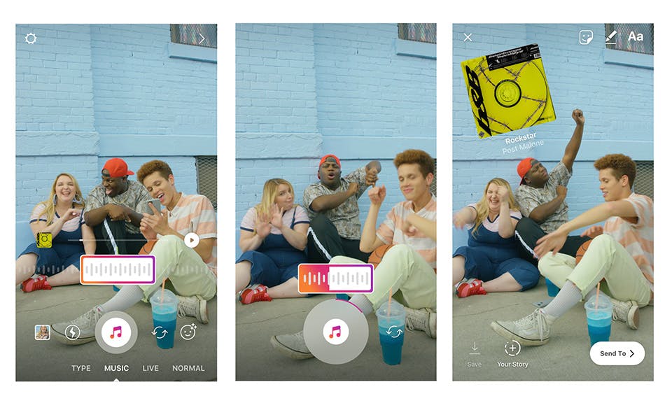 instagram stories music