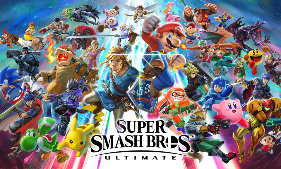superSmashBrosUltimate illustration feat E3 2018 Super Smash Bros. Ultimate nintendo switch