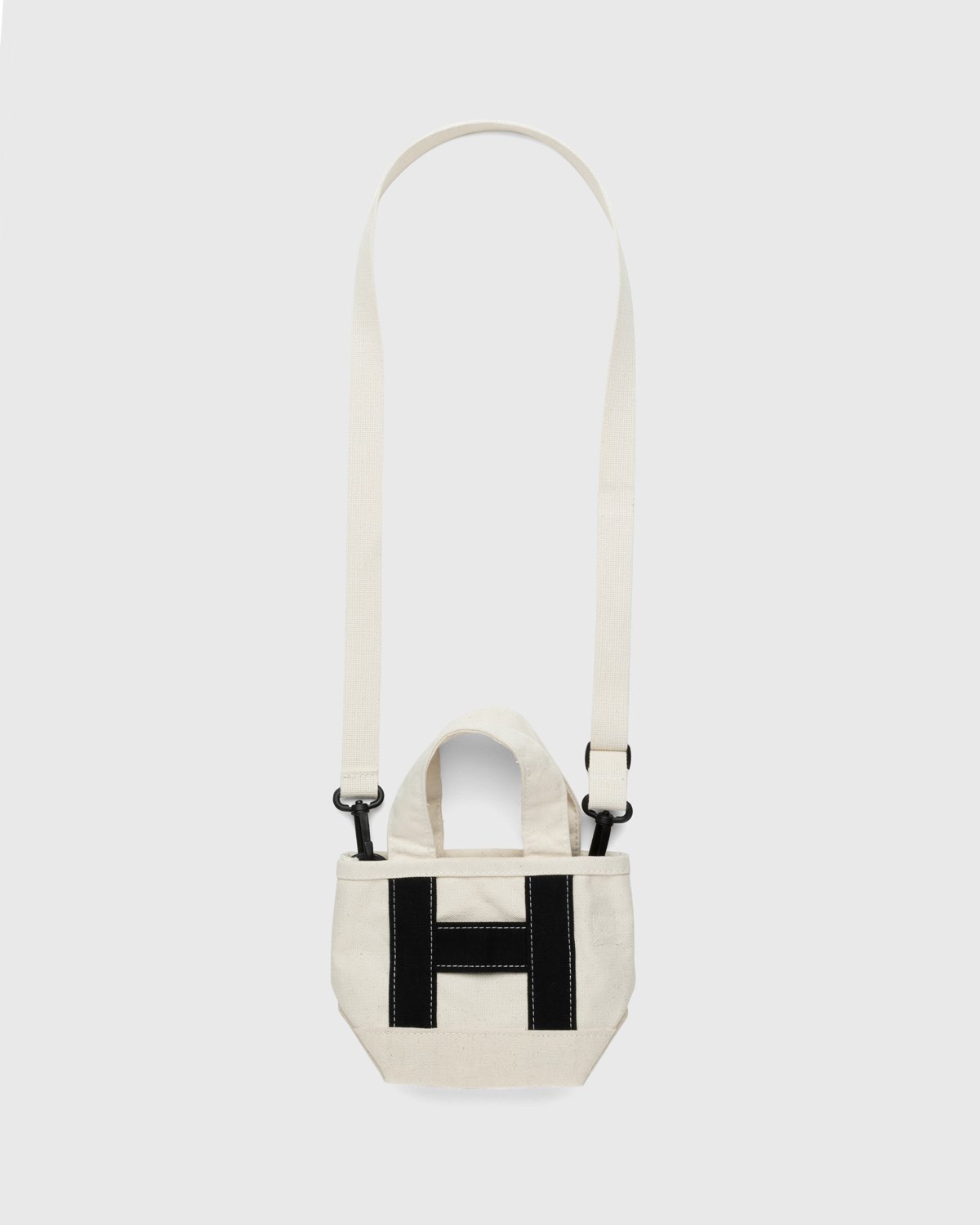 Highsnobiety - Heavy Canvas Small Crossbody Tote Natural - Accessories - Beige - Image 1