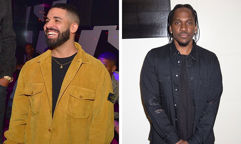 drake pusha t beef lil wayne