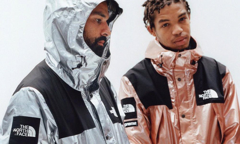 north face supreme windbreaker