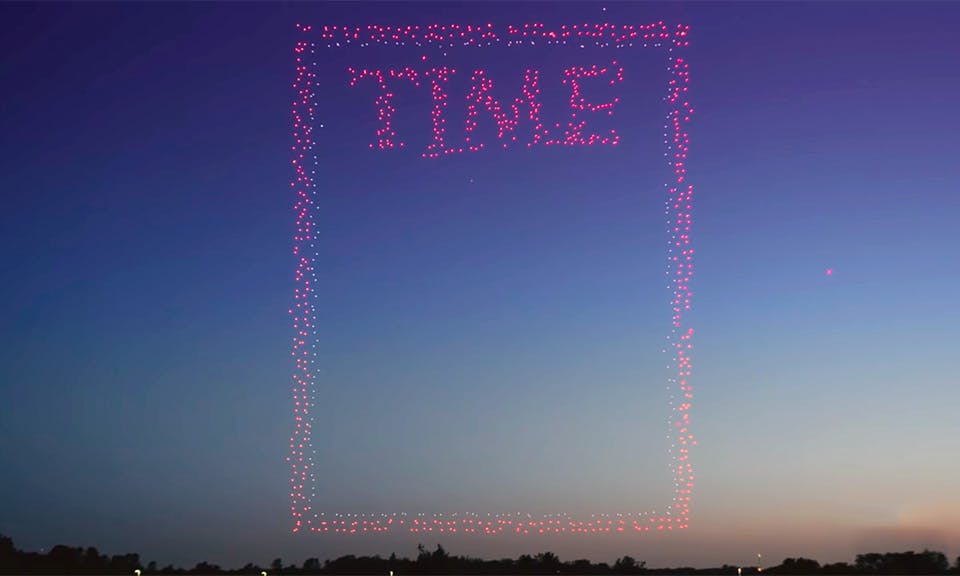 time drone cover intel