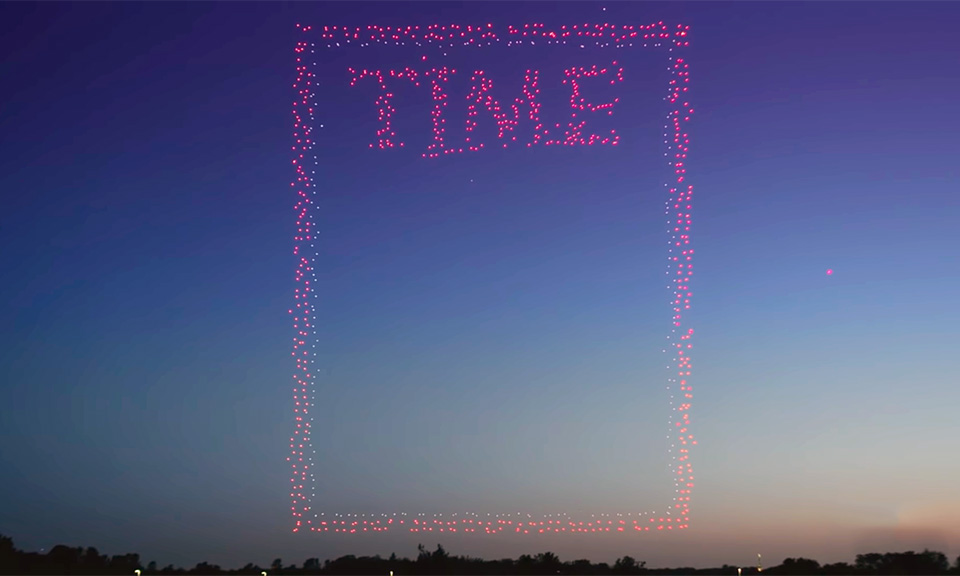 time drone cover intel