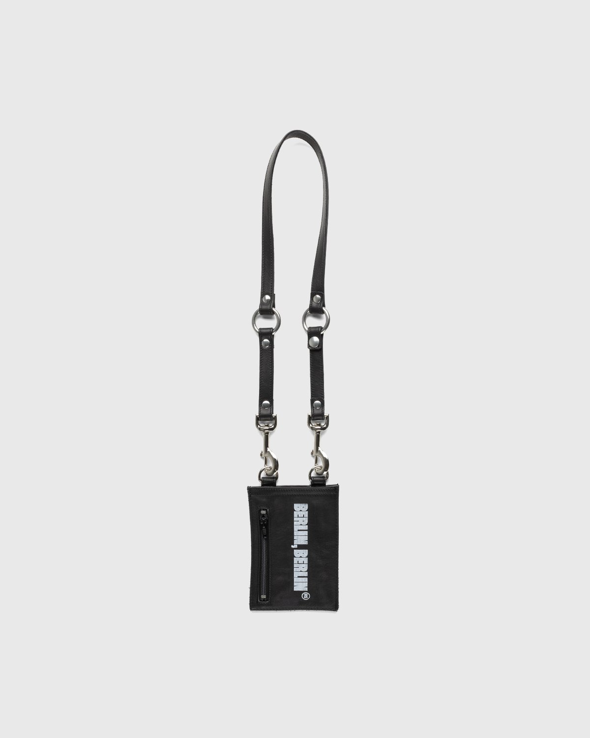 Highsnobiety x Butcherei Lindinger - Shoulderbag Black - Accessories - Black - Image 1