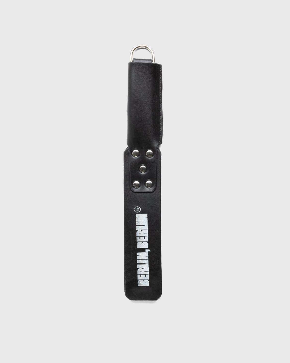 Highsnobiety x Butcherei Lindinger - Double Leather Paddle Black - Accessories - Black - Image 1