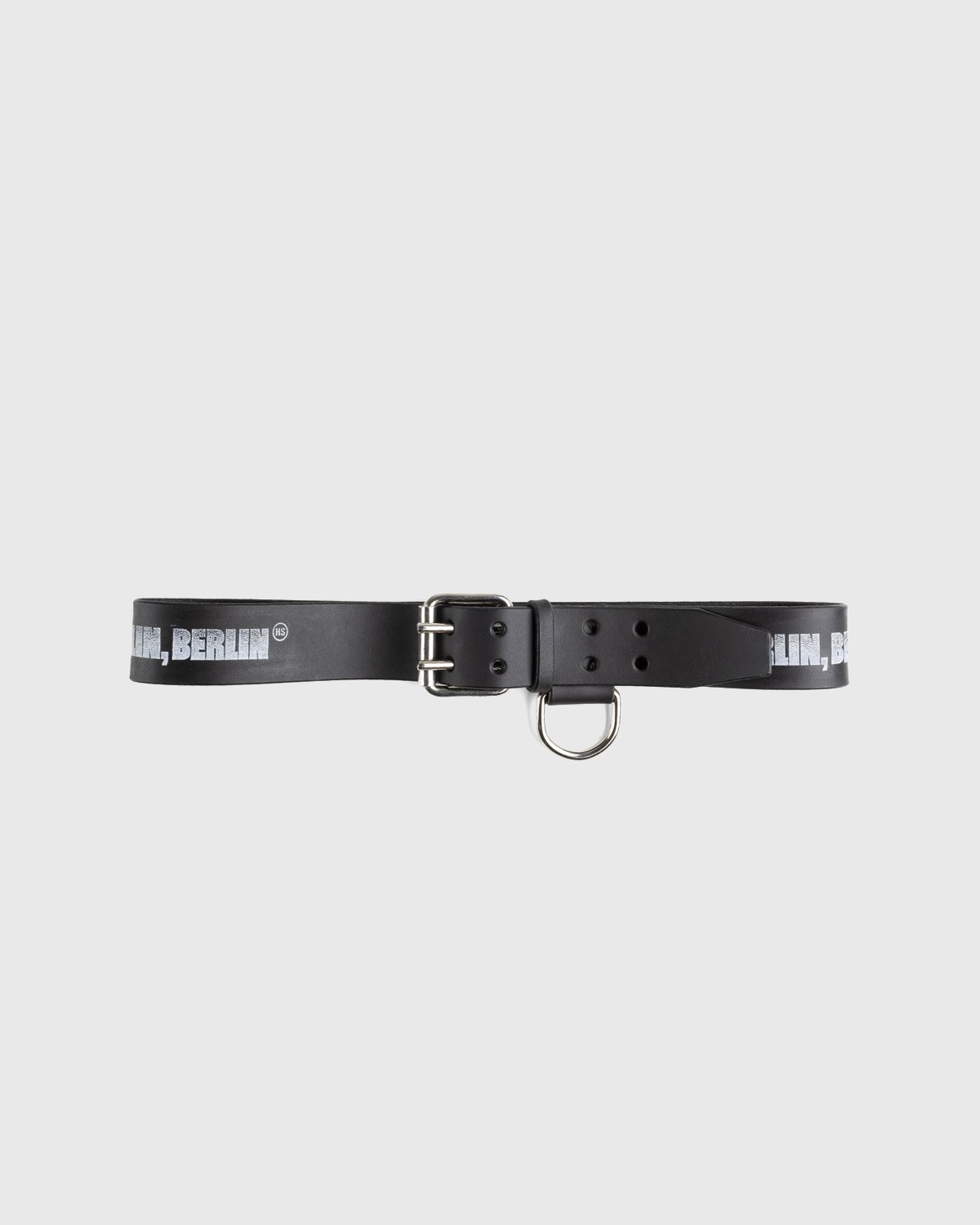Highsnobiety x Butcherei Lindinger - Belt Black - Accessories - Black - Image 1